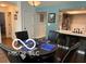 Comfortable dining area adjacent to the kitchen with stylish decor at 209 Brighton Ct, Greenwood, IN 46143