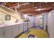 Basement laundry area featuring a utility sink and appliances at 295 Maple Turn Rd, Martinsville, IN 46151