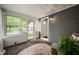 Inviting front porch with stylish decor, offering a cozy and welcoming entrance to the home at 3019 W Huntsville Rd, Pendleton, IN 46064