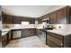 Well-equipped kitchen with modern appliances, stylish cabinets, and ample counter space for meal preparation at 3019 W Huntsville Rd, Pendleton, IN 46064