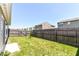 Fully fenced backyard offering a private outdoor space, complemented by a well-maintained lawn at 4033 Tahoe Dr, Indianapolis, IN 46235