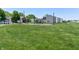 Community playground and green space with a playground for neighborhood families at 4033 Tahoe Dr, Indianapolis, IN 46235