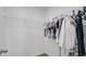Walk-in closet with wire shelving providing ample storage at 4763 W Tradwell Dr, New Palestine, IN 46163
