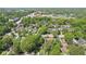 Beautiful aerial view of a neighborhood with mature trees and a brick building in the distance at 5034 N Capitol Ave, Indianapolis, IN 46208