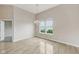 Dining room with vaulted ceilings, hardwood floors, chandelier and plenty of natural light at 542 Hadleigh Ct, Westfield, IN 46074