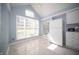 Kitchen breakfast nook with large windows at 5622 Mead Ct, Indianapolis, IN 46220