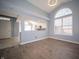Bright and open living room flowing into the kitchen area at 5622 Mead Ct, Indianapolis, IN 46220