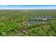 Panoramic aerial view of community close to Monon Trail and local lake at 6916 Ralph Ct, Indianapolis, IN 46220
