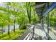 Long balcony with lake views at 7753 Ivy Dr, Nineveh, IN 46164