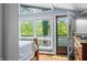Bright bedroom with natural light and views of the outdoors from the large window at 7753 Ivy Dr, Nineveh, IN 46164