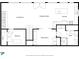 Detailed floor plan showcases the layout of the home, including living room, kitchen, and bedrooms at 7753 Ivy Dr, Nineveh, IN 46164