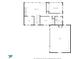 Home floor plan featuring a Gathering room, primary bedroom, office, and attached garage layout at 7753 Ivy Dr, Nineveh, IN 46164