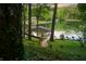Beautiful lake view from the backyard of the property at 7753 Ivy Dr, Nineveh, IN 46164