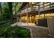 Covered patio featuring comfortable seating, ideal for relaxation and entertaining at 7753 Ivy Dr, Nineveh, IN 46164