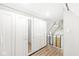 Hallway with closet space showing access to other rooms in the home at 809 Iron Bridge Rd, Cicero, IN 46034