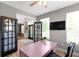 Open home office showcasing a stylish desk, natural light, and seamless layout at 10155 Landis Blvd, Fortville, IN 46040
