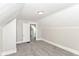 Bedroom with neutral paint, gray carpet, and white doors at 1115 N Keystone Ave, Indianapolis, IN 46201