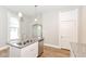 Charming kitchen with granite countertops, stainless steel appliances, and wooden floors at 1115 N Keystone Ave, Indianapolis, IN 46201