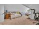 Bedroom featuring two twin beds, wood nightstand and open space at 14809 Senator Way, Carmel, IN 46032