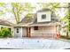 House backyard with a pool and white exterior at 2114 Sugar Grove Ave, Indianapolis, IN 46202
