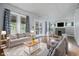A living room with furniture, hardwood floors and a cozy atmosphere at 309 Poplar Rd, Indianapolis, IN 46219