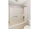 Functional bathroom featuring shower-tub combo and toilet at 310 Wellington Overlook, Noblesville, IN 46060