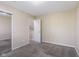 Bedroom with neutral walls, carpet and closet at 3119 Earlswood Ln, Indianapolis, IN 46217
