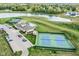 Aerial view of the community clubhouse and amenities at 4039 Amaryllis Dr, Plainfield, IN 46168