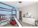 Bedroom with unique bunk bed and natural light at 5622 Hare Dr, Noblesville, IN 46062
