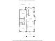Detailed floor plan showing the layout of the home's living spaces and bedrooms for easy visualization at 6167 Carrollton Ave, Indianapolis, IN 46220