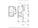Detailed floor plan showcasing the layout of the home, including the kitchen, bedrooms, and living areas at 6167 Carrollton Ave, Indianapolis, IN 46220