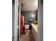 Cozy bathroom featuring modern fixtures and a decorative shower curtain at 6432 Commons Dr, Indianapolis, IN 46254