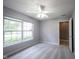 Comfortable bedroom with neutral carpet, a ceiling fan and lots of natural light at 7131 Blue Ridge Dr, Noblesville, IN 46062