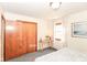 Inviting bedroom with a closet, desk, and view from the window at 7849 E 49Th St, Indianapolis, IN 46226