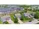 Aerial view of community showcasing well-maintained homes and landscaping at 8178 Eskerban Dr, Avon, IN 46123