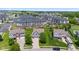 Aerial view of homes and apartments with well-manicured lawns at 8178 Eskerban Dr, Avon, IN 46123