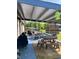 Spacious backyard featuring an outdoor seating area perfect for entertaining at , Martinsville, IN 46151
