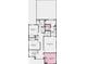 Second floor plan featuring bedrooms and baths in the primary suite at 9234 Anthem Ave, Plainfield, IN 46168
