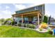 A great pergola with a patio for entertaining and relaxing in the backyard at 928 Cherry Tree Ln, Greenwood, IN 46143