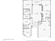 Detailed floor plan showcasing the layout of the first floor, including the primary bedroom and living spaces at 9760 Innisbrook Blvd, Carmel, IN 46032