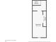 Detailed floor plan showcasing the layout of the second floor, including the bedroom and closet at 9760 Innisbrook Blvd, Carmel, IN 46032