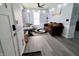 Cozy living room with a decorative rug, neutral walls and updated flooring and stylish furnishings at 10773 Brighton Knoll S Pkwy, Noblesville, IN 46060