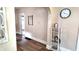 Welcoming hallway featuring modern floors, neutral paint, and stylish accents creates a warm and inviting atmosphere at 1148 N Pershing Ave, Indianapolis, IN 46222