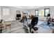 Finished basement featuring an exercise area and additional flexible living space at 12681 E 79Th St, Indianapolis, IN 46236