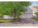 Exterior shot of a home and driveway with a two-car garage at 13063 E 131St St, Fishers, IN 46037