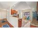Modern kitchen with wooden cabinets, stainless steel appliances, and an open layout at 13063 E 131St St, Fishers, IN 46037