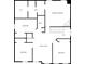 Detailed floorplan showcasing the layout of the second floor, including the bedrooms and bathrooms at 13295 Patriotic Way, Fishers, IN 46037