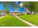 Pleasant one-story home situated on a well-manicured lawn at 2150 Main St, Beech Grove, IN 46107
