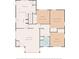 Floor plan showing living room, kitchen, bathroom, and bedrooms with dimensions at 2150 Main St, Beech Grove, IN 46107