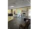 Spacious basement with a ping pong table and a fireplace for entertaining at , Shelbyville, IN 46176